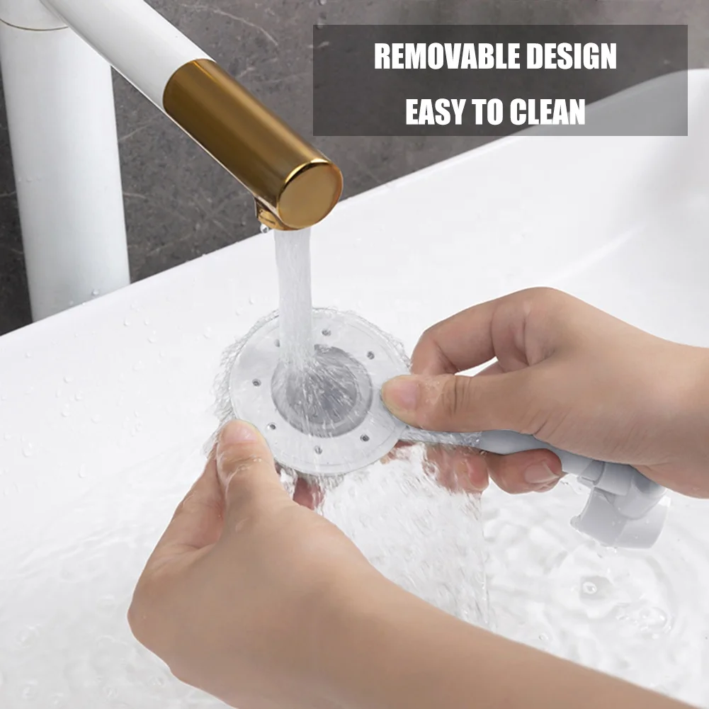360 Shower Head Holder Adjustable Suction Cup Showerhead Wall Mount Bathroom Bracket Nozzle Base Stand