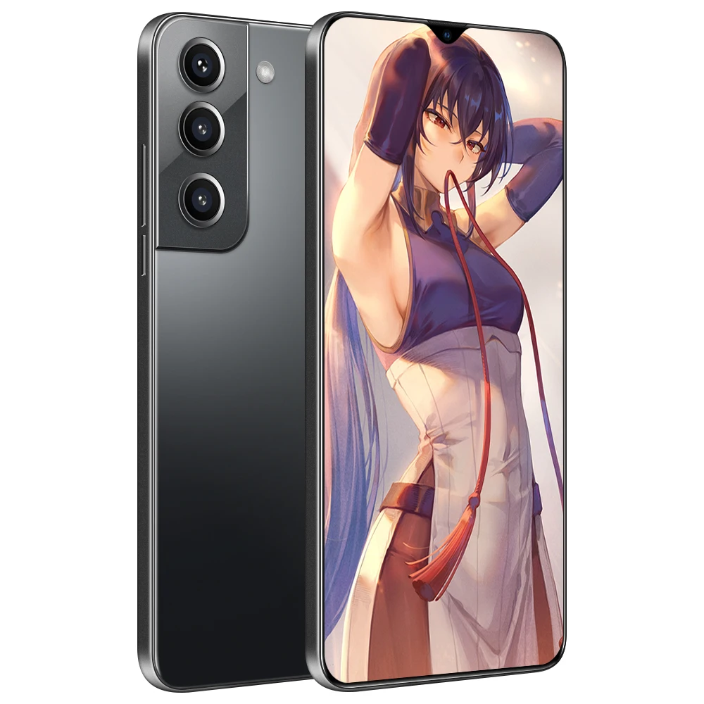 Practical  S22+5G Unique 16GB RAM+512GB ROM simple straight Style cell phones