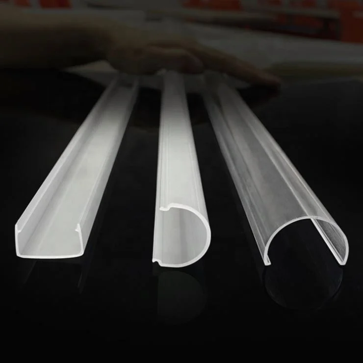  Для полосы прожекторного освещения профиль канала пластиковая крышка PC Led Diffuser