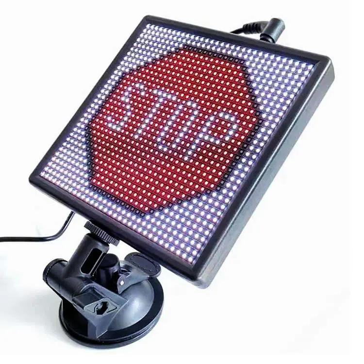 
2019 Hot Sale DC12V Full Color LED Car Display 