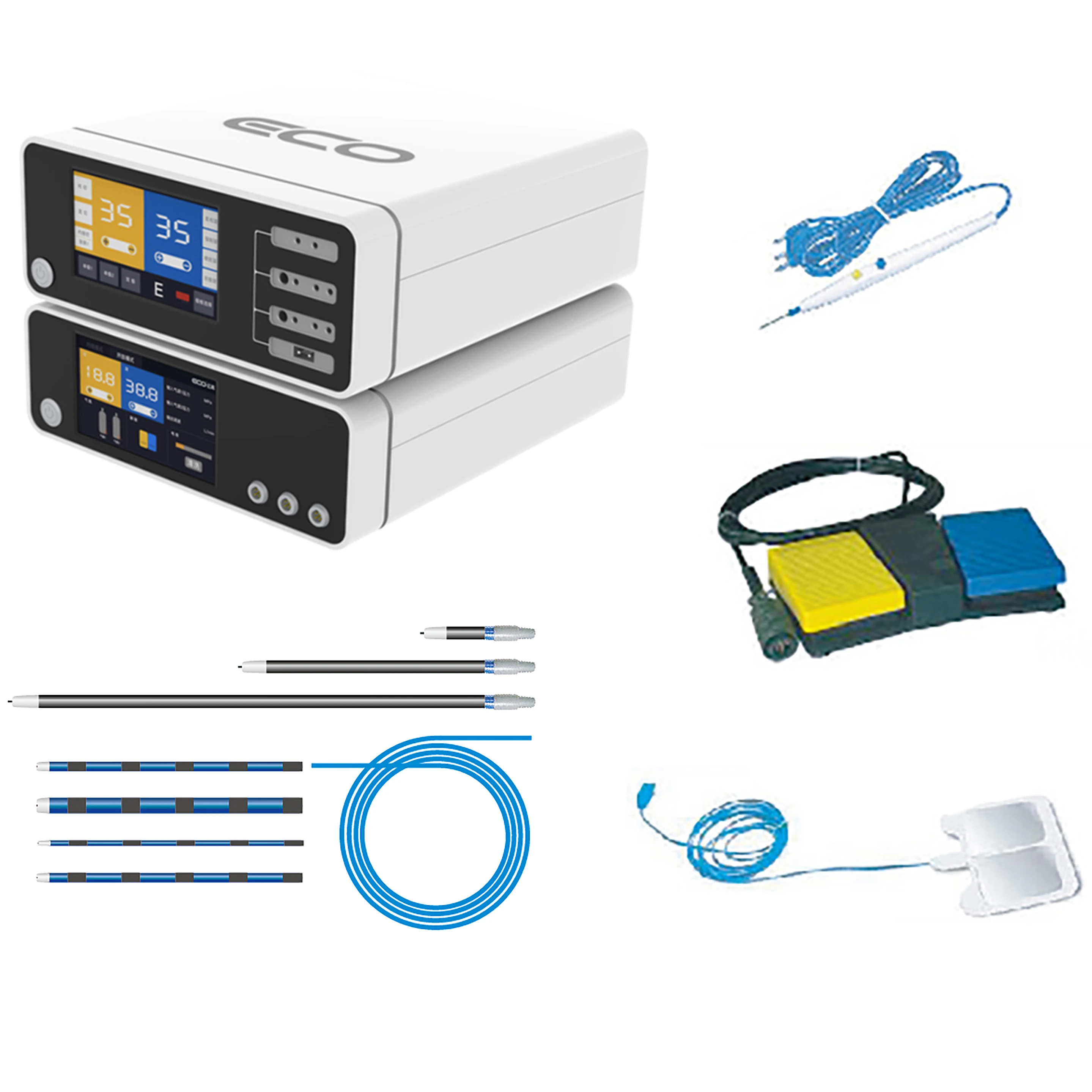 Portable electric scalpel knife,argon plasma coagulation high frequency bipolar electrosurgical electrocauterio unit