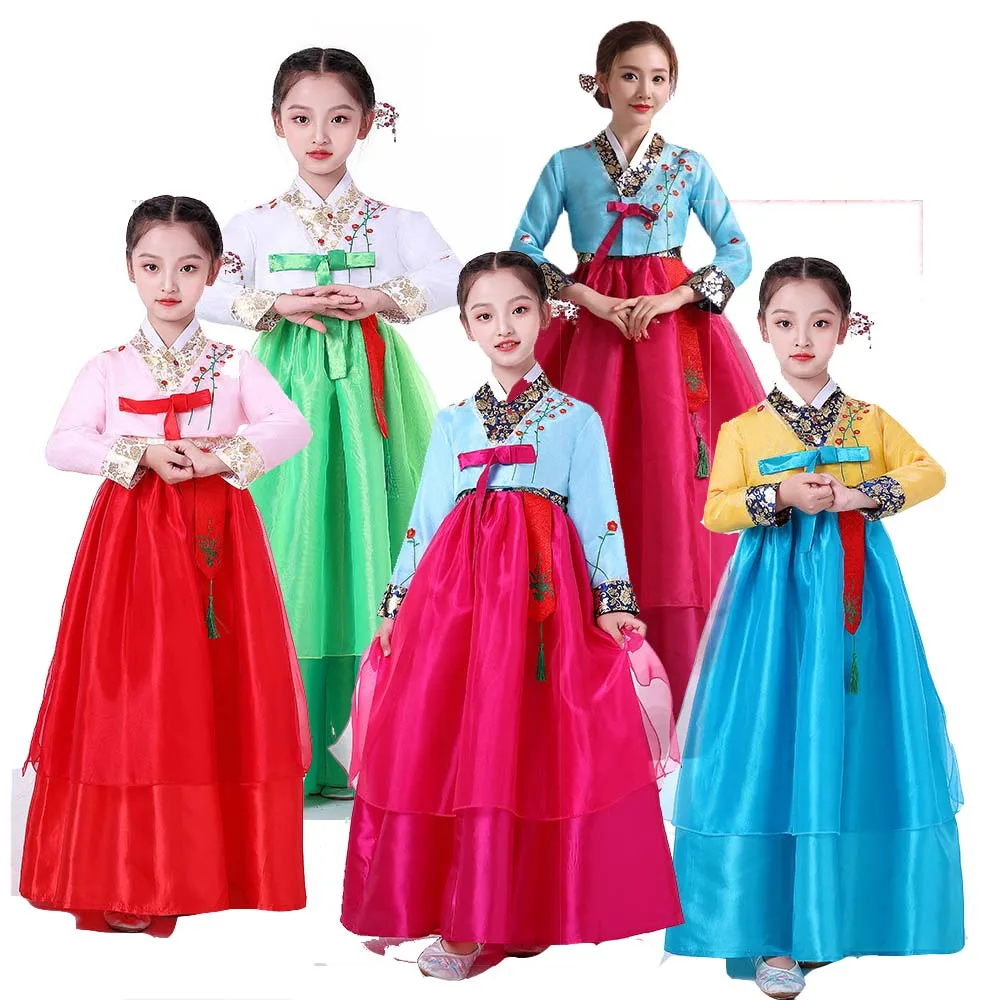Fashion Oriantal Traditional Girl Korean Hanbok Dress KTCS-003