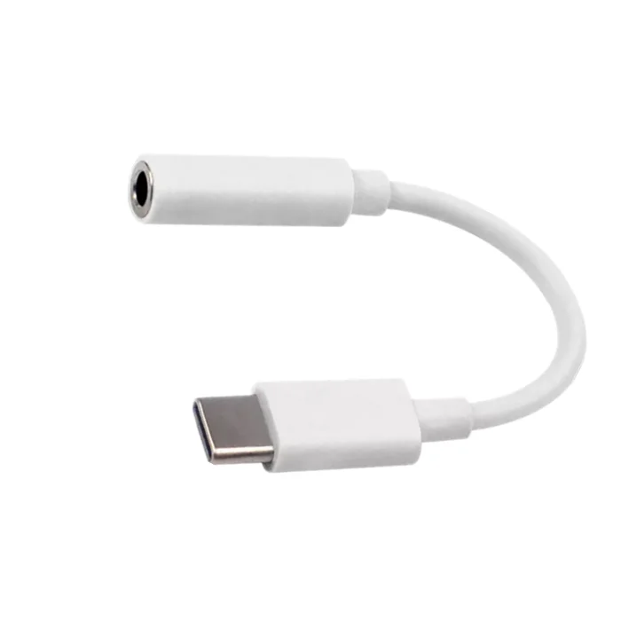Wholesale  Headphone Adapter Type C To 3.5mm Earphone Jack Convertor Cable Type C Audio Adapter Converter