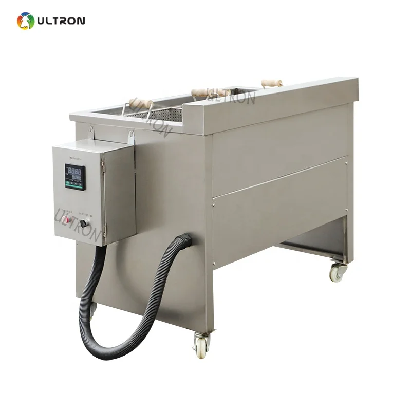 Professional CE Certificate freidora Kitchen Equipment Electric Gas Industrial Deep Fryer with 2 Tank