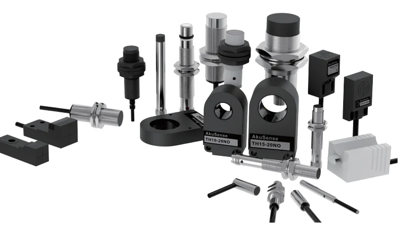 AkuSense 20mm detection range   Non-Flush Type Analog  Inductive Proximity Sensor Switch for Sensing Metal