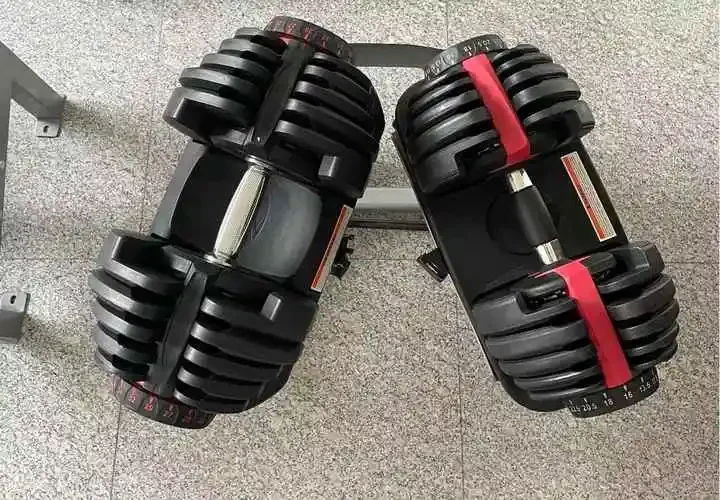 Тренажерный зал с регулируемыми гантелями 10-50 кг