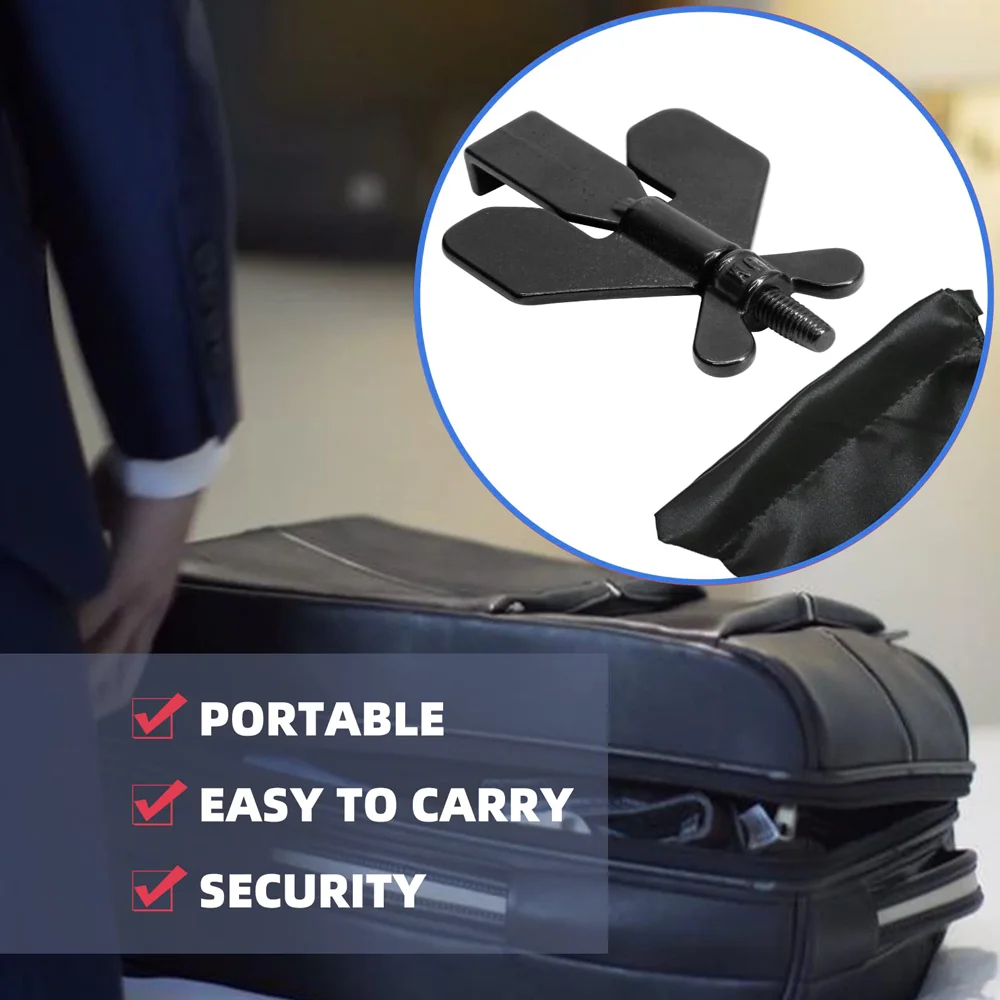 Portable Door Lock Home Security Door Locker Travel Lockdown Door Lock Security Devices