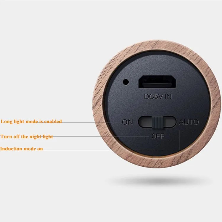 Rechargeable Household Sensor Light Smart LED Night Lighting Modern Simple Human Body Induction Wall Lamp