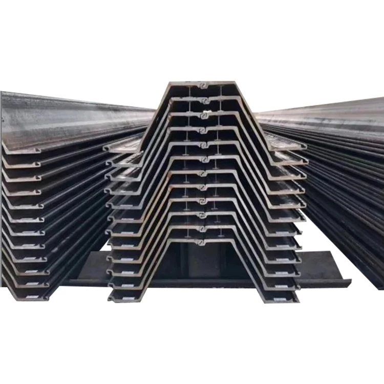 Z Type Hot Rolled 400x125 700x500 Steel Sheet Pile