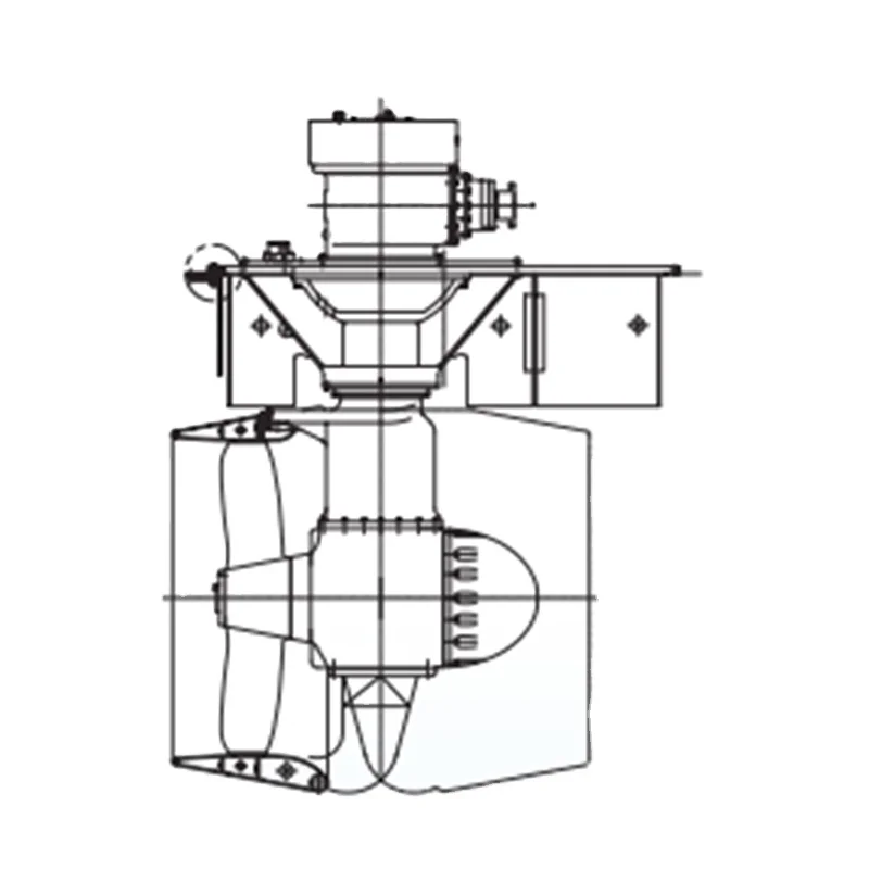 
China supplier Z Type Rudder marine boat propellers 