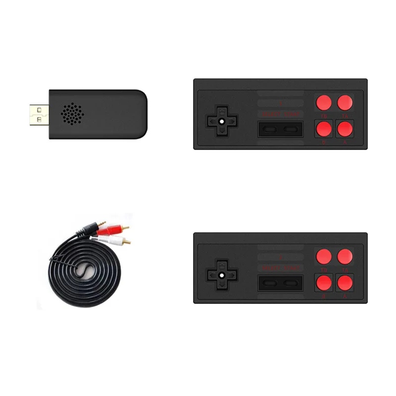 2022 new hd game stick nostalgic mini home video game console wireless retro handle dual TV game stick