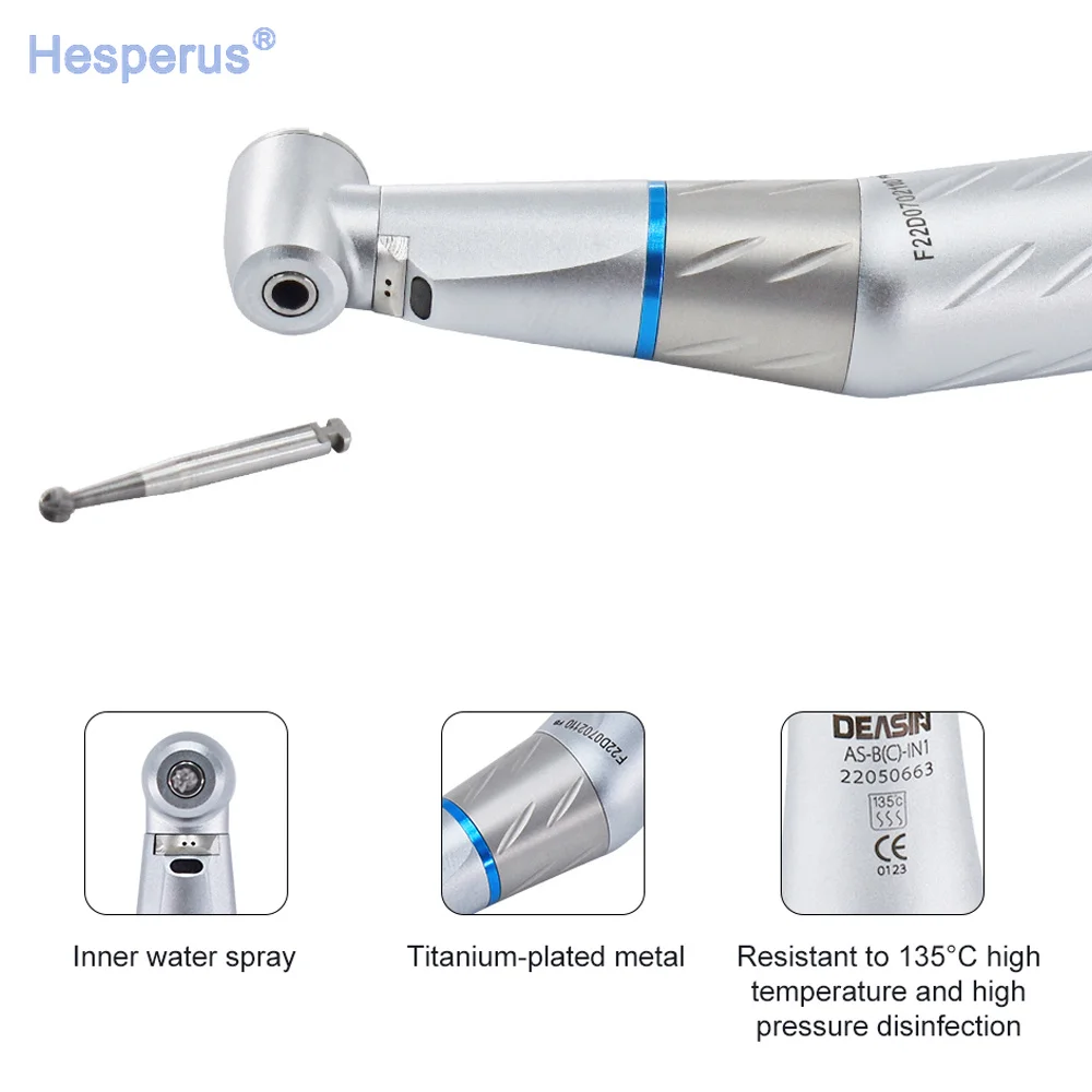 Dental X25LKV1 Low Speed Fiber Optic Contra Angle Handpiece Dental 1:1 Handpiece For KAVO Dentistry Tools