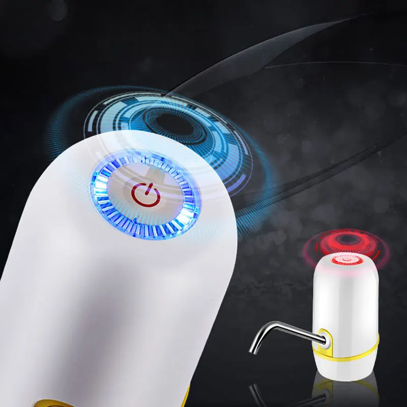 Wholesale Portable Bottle Pumping Device Home Gadgets USB Charging Automatic Drinking Pump Electric Water Dispensers