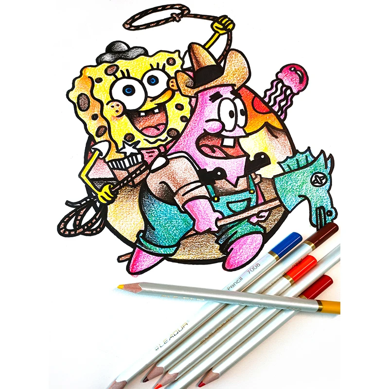 Artist Beginner Student Soft Core Wooden Colored Pencils Adult Coloring Soft Core Color Pencils For Student Kids Drawing