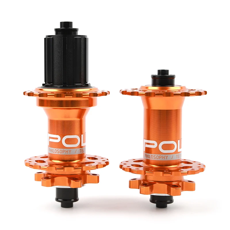 POLSO MH019 MTB Hub 32holes Light Weight Quick Release 8-11S Dirt Hub 135mm 120 clicks Noisy Mountain Bicycle Hub
