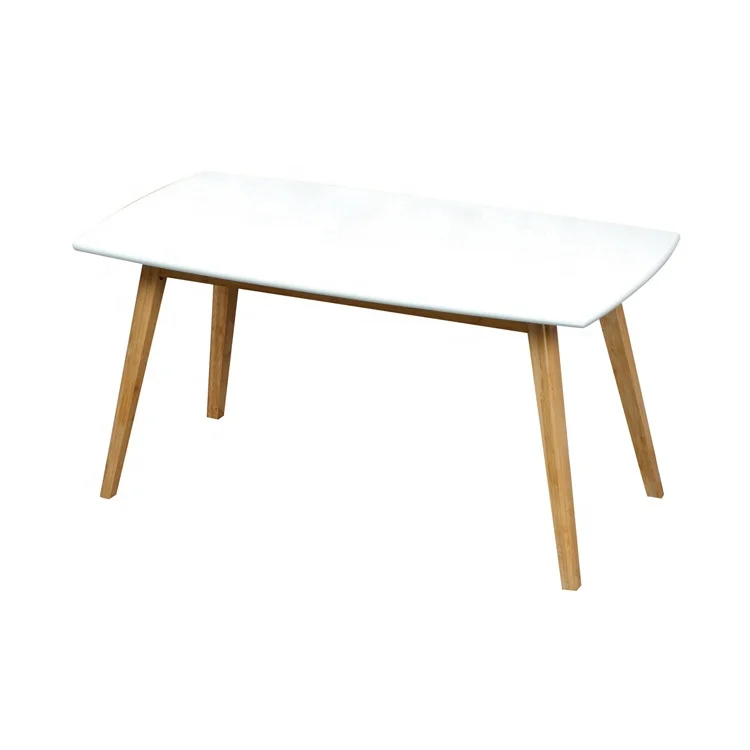 118*60*50cm Rectangle Newly Designs Simple Style Square Wooden Dining Table