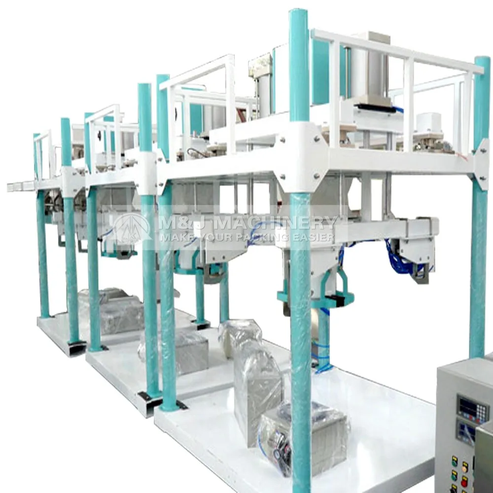sand big bulk bag granular semi auto filling machine with PLC bulk sand bagging equipment