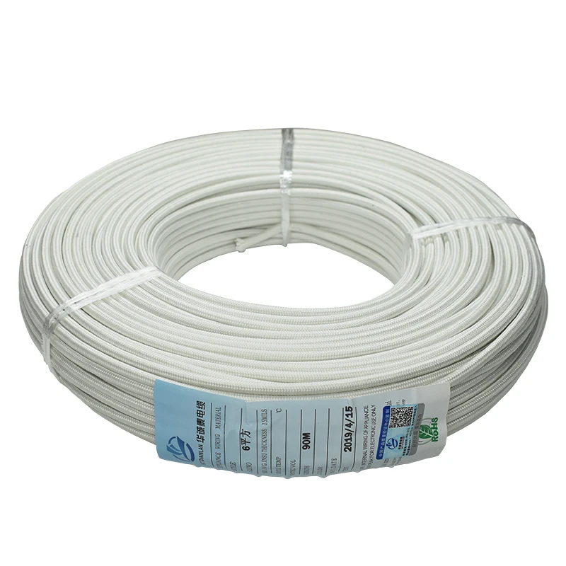 2.5square mm copper core high temperature resistance 500C induction heating insulation wire 90M