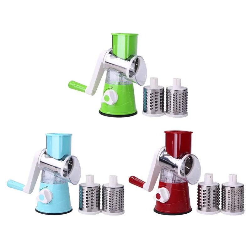 JOY multifunctional hand vegetable cutter household kitchen manual vegetable machine shredder slicer drum type