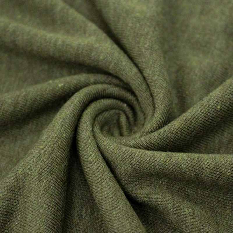 Eco-friendly 220gsm 70% bamboo 30% hemp jersey Organic soft knitting fabric for Sweatshirt