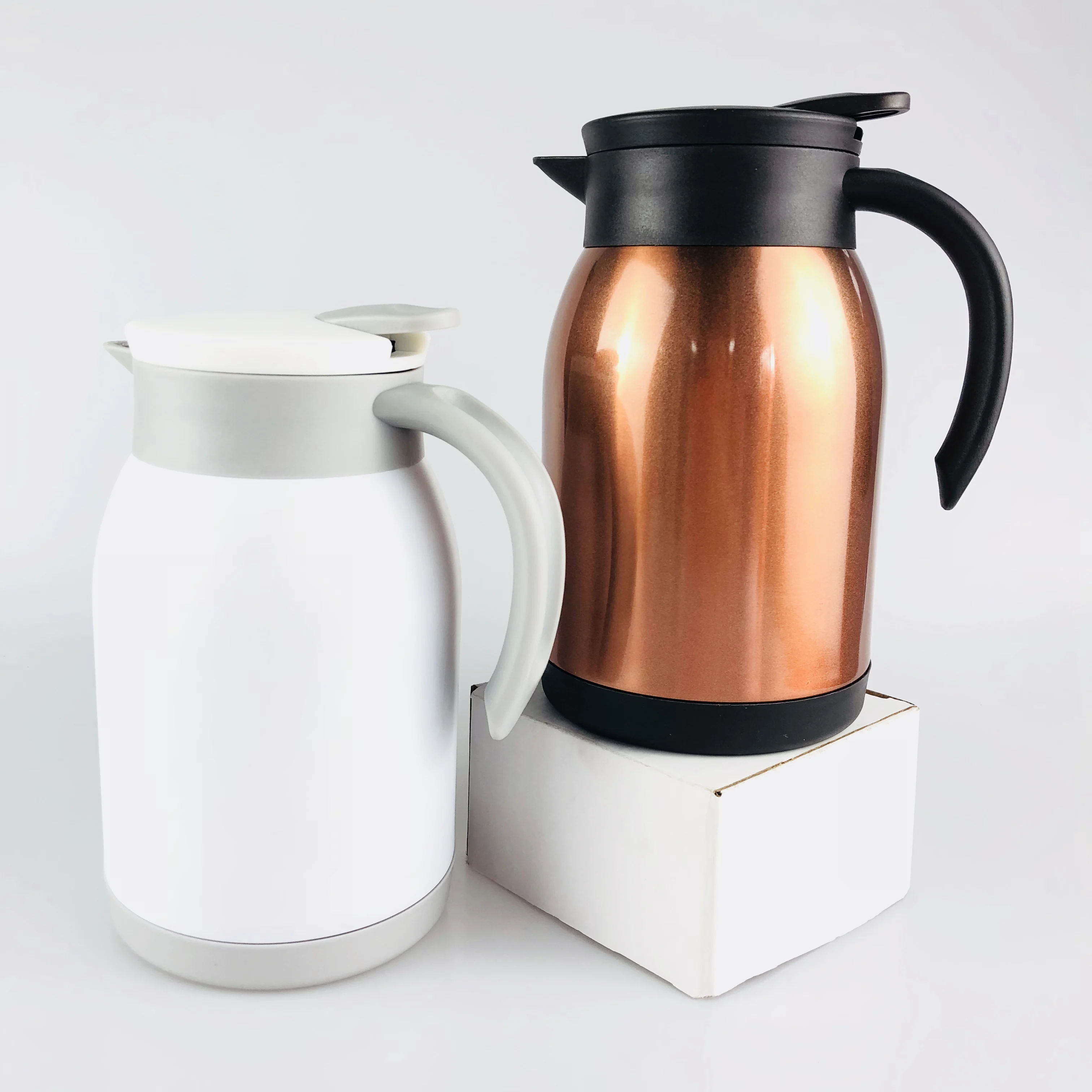 2021 Unique Design Hot Sale 900ml Custom Shimizu Vacuum Flask Coffee Pot With Handle