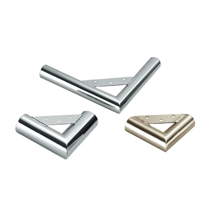 Decorative modern chrome-plated metal ventilation holes decorative sofa legs table legs accessories living room furniture legs