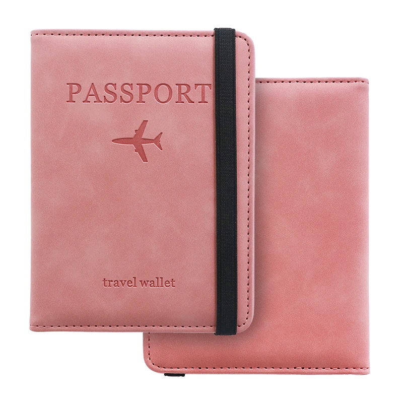 Best selling products 2024 luxury passport cover custom logo leather passport and card holder wallet passport holder