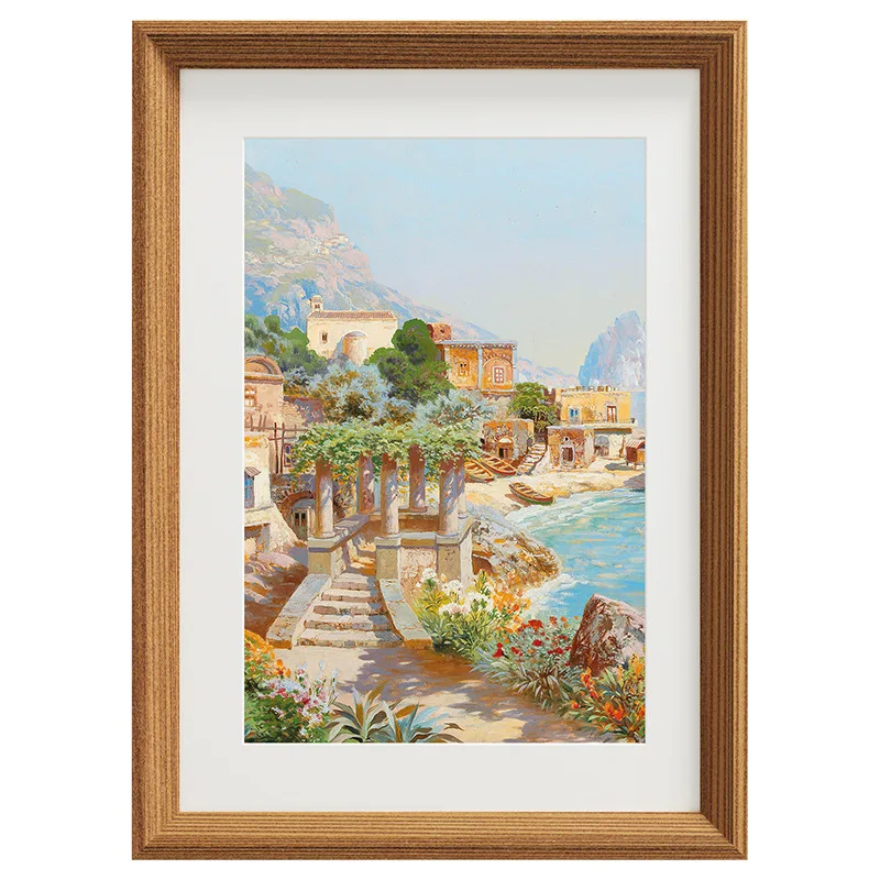 Wholesale High quality Custom Photo Frame  Display Wall Art Decoration Picture Frame Wood Picture Frames Home Decor