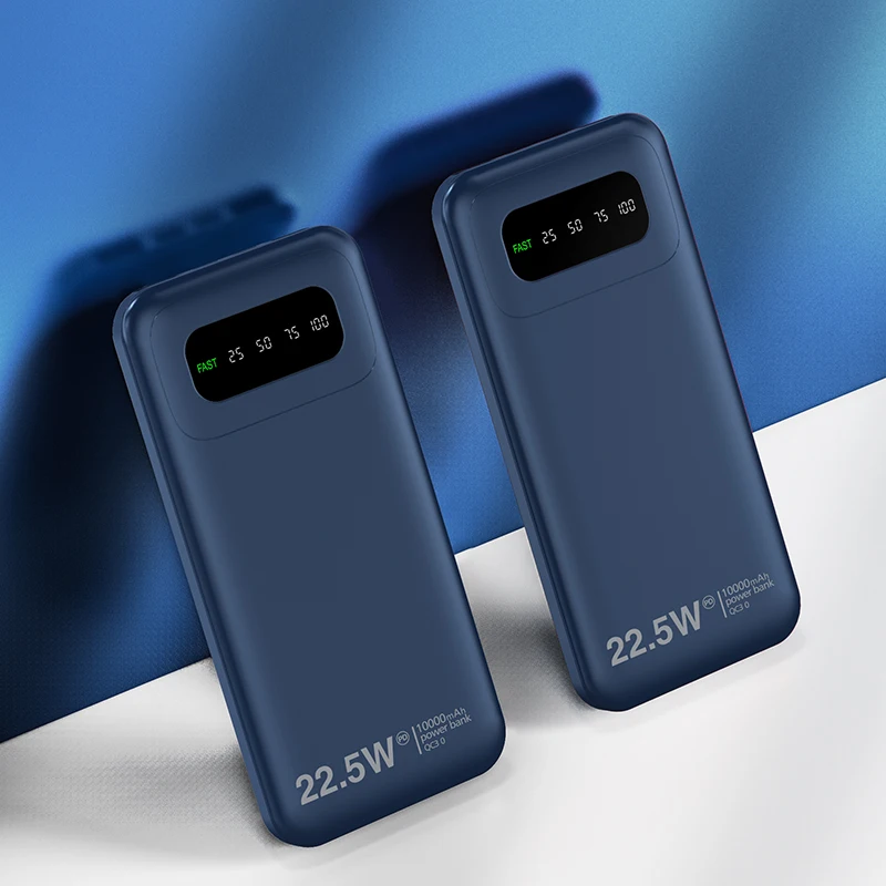 22 5 Вт быстрой зарядки PD Power Bank 20000 мАч высокой емкости портативный аккумулятор зарядное устройство для
