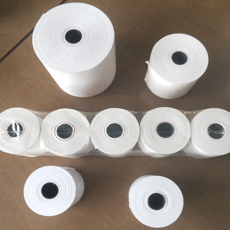 China Manufacturer 57mm Thermal Paper Rolls for Cashier Receipt POS ATM Bank
