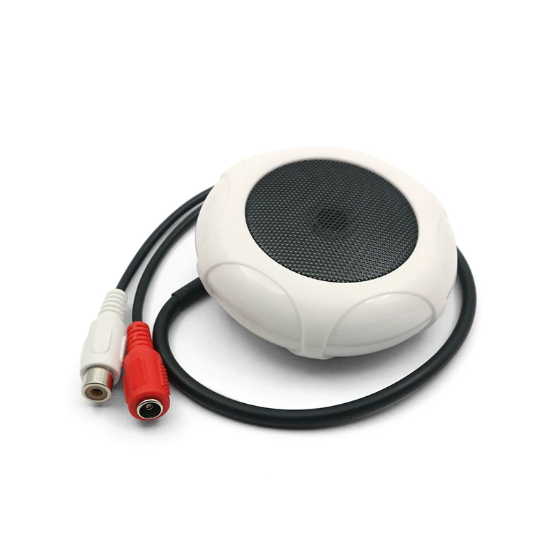 High Fidility Sensitivity Adjustable Cctv With Ce Fcc Rohs 2 Years Warranty Camera Accessories Mini Audio Quality Microphone