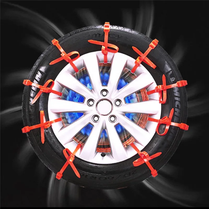 Plastic Tire Chain Anti-skid Automobile Cable Winter Traction Aid vehicle snow chains