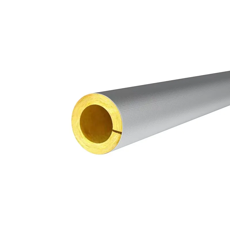 Steam pipe insulation glass wool insulation pipe heat-resistant heat insulation pipe