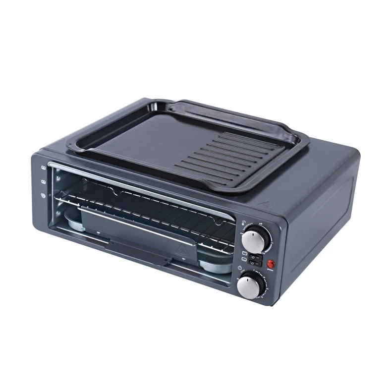 JUNWEI KX-1814 12l 14l 15l table top Oven flying pan toaster pizza Ovens grilled oem mini tandoor home electric oven