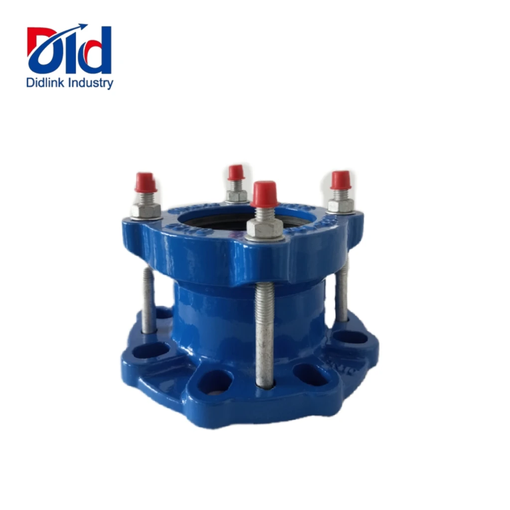 flange connection adaptor ductile cast iron Flexible universal wide range coupling flange adaptor DN50-DN1200
