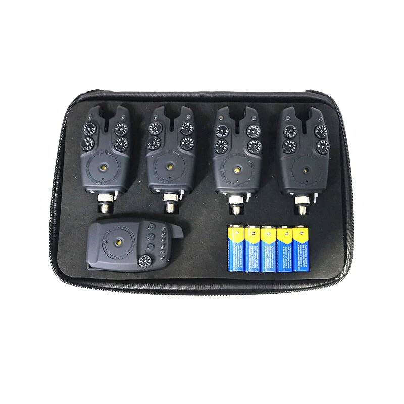 Wireless and Waterproof Carp Fishing Bite Alarm JZH-RF1988 PLUS Fishing bite alarm
