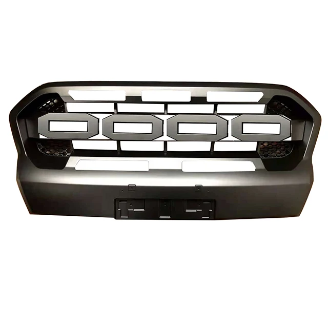 Pick Up Truck 4x4 Car Accessories Front Grille For Ford Ranger Raptor T8 2021
