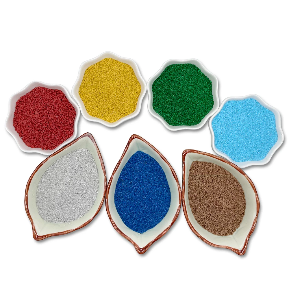 Factory Price Wholesale Multicolor Sand for Real Stone Effects Made in China High Efficiency