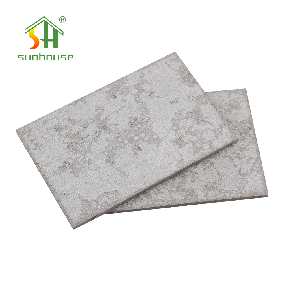 Customized 3/8 Inch 1/2 Inch 5/8 Inch Interlayer Floor Mould Resistance Fiber Cement Board For Wall Cladding
