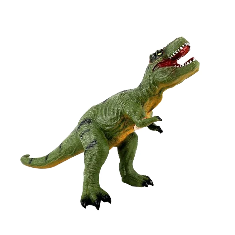 2021 wholesale PVC jungle animal model plastic wild animal toy set animatronic dinosaur with IC