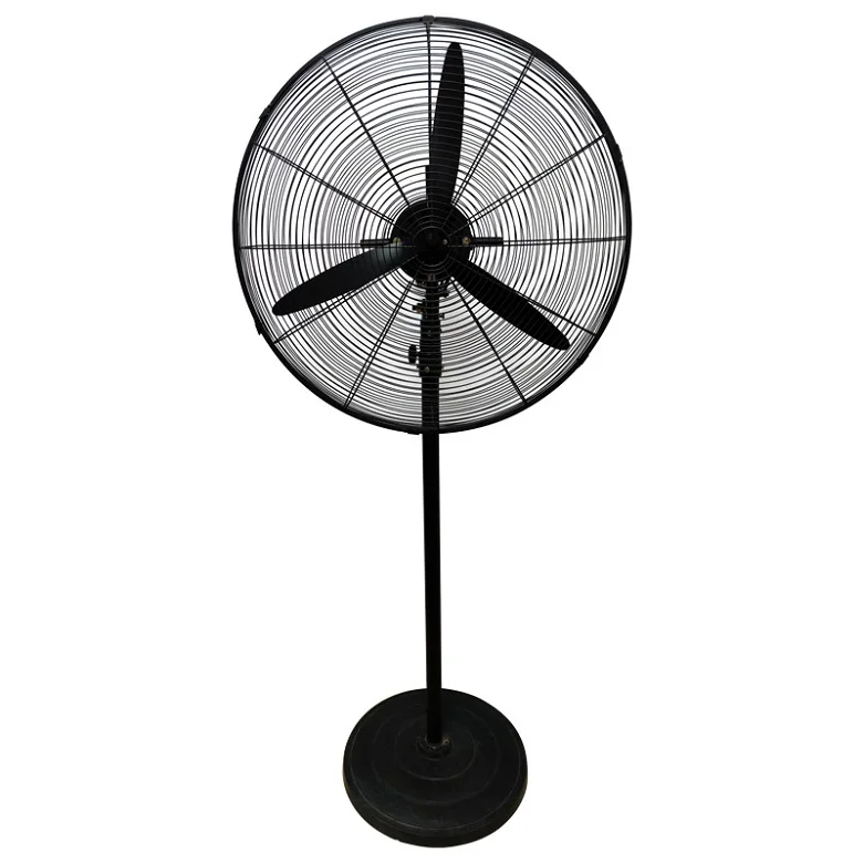 Kanasi 110V 20 26 30 inch DC motor silent adjustable remote control pedestal  outdoor industrial big fan