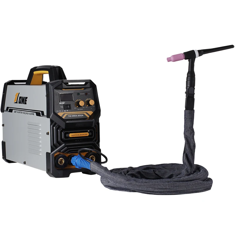 JONE  GROW FORCE wsme200 ac/dc inverter tig/mma pulse welder wsme-200 tig welding machine wsm