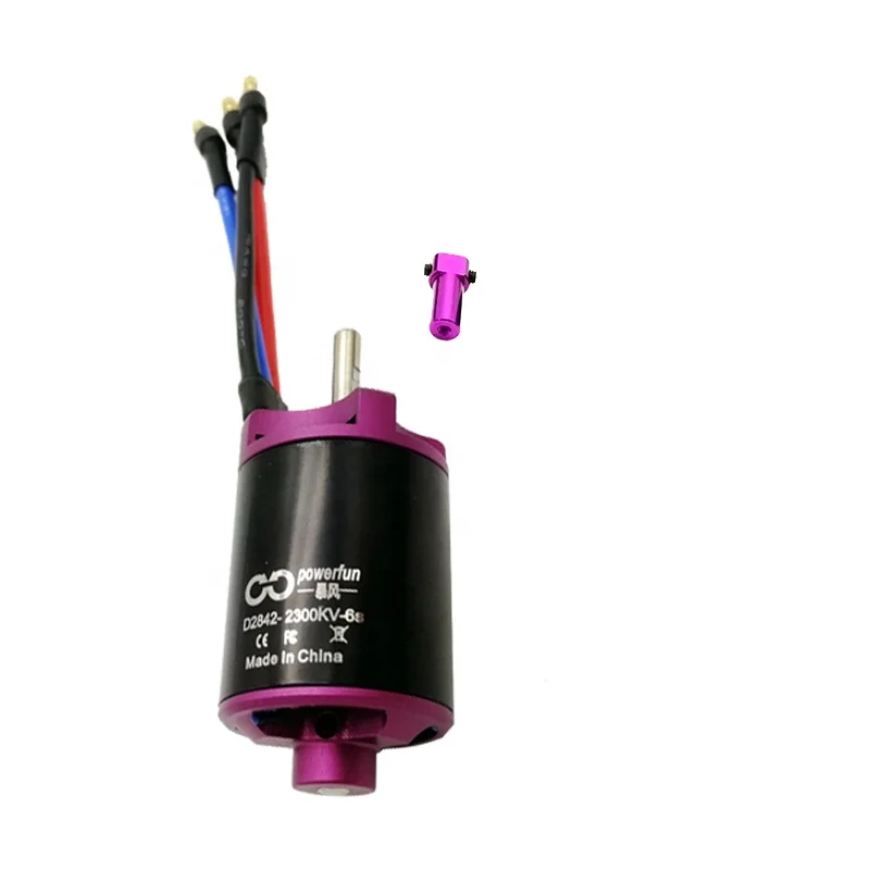 Hot Sale Excellent 70MM 6S 2300KV EDF Brushless Motor 12-Blades Electric Ducted Fan For RC Airplane