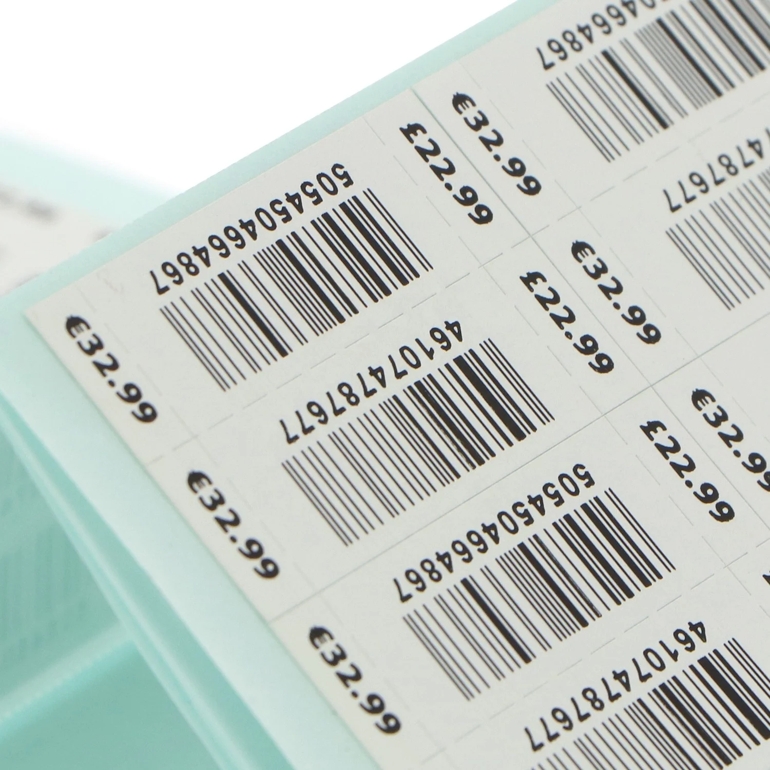 Wholesale  Custom Logo Printing Barcode Label Self Adhesive Paper Label Sticker