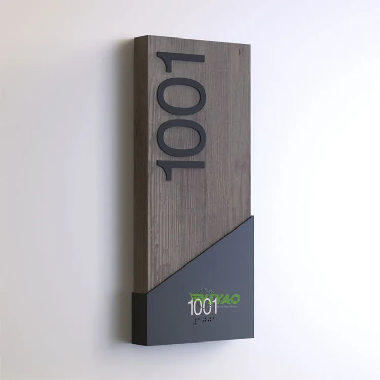 YIYAO personalized fabricated clear plastic signs for house