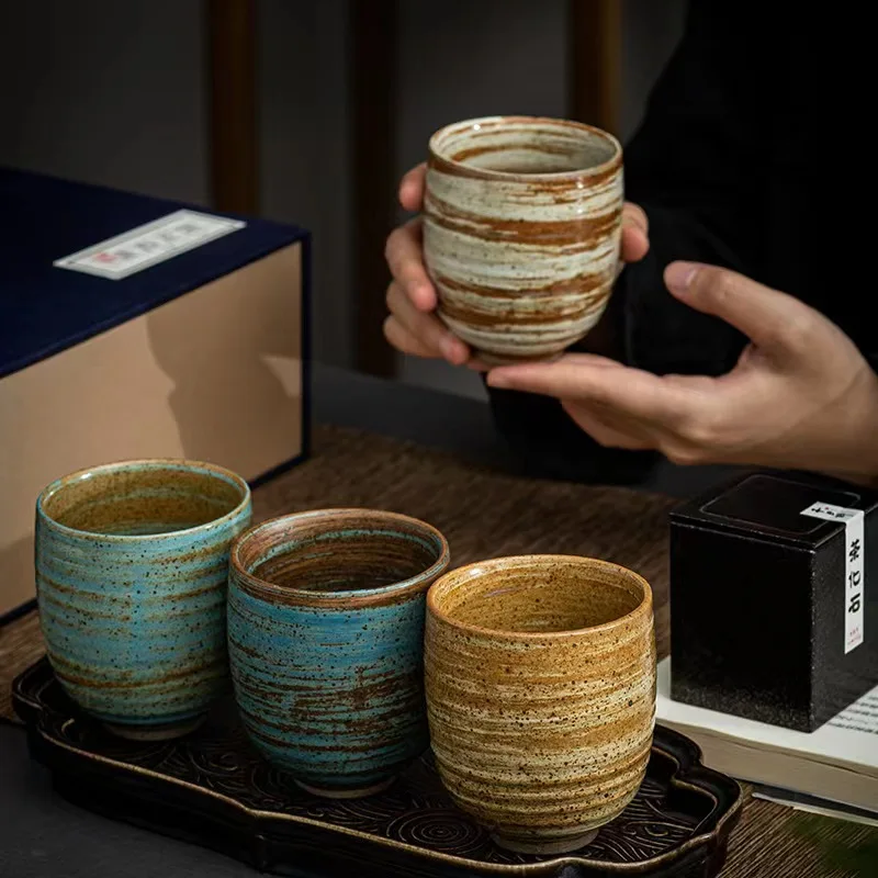 Coffee Mugs Custom Logo Ceramic Cups Coffee Cup Restaurant Tableware Pottery Cup For Tea Water 200ML