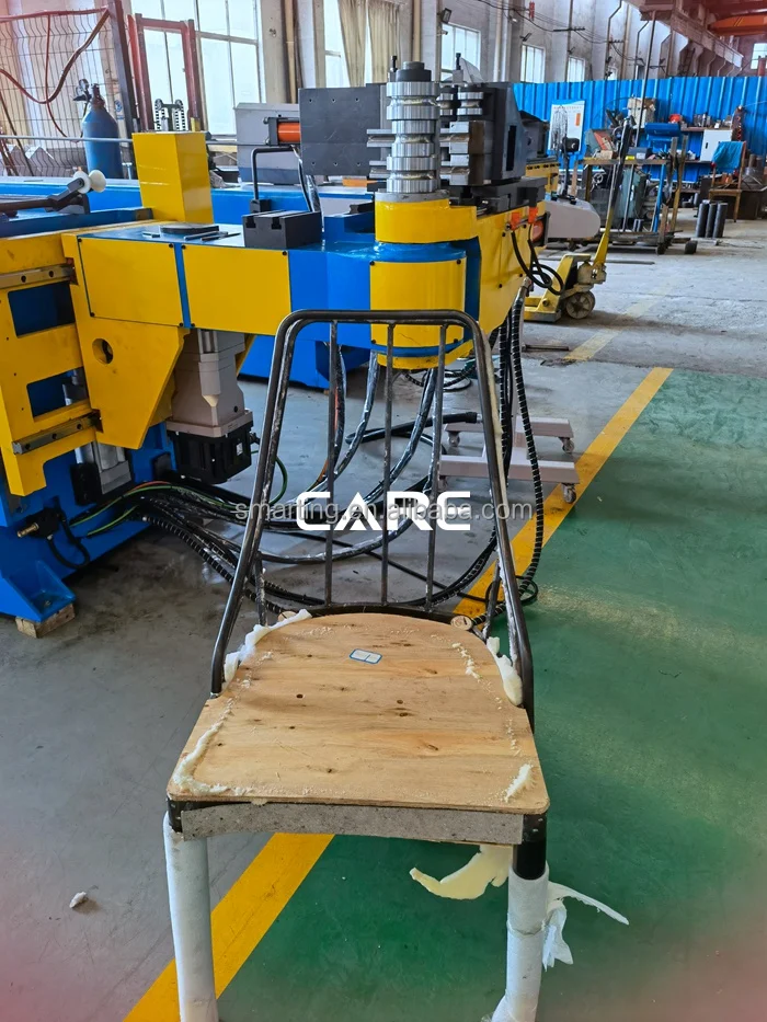 DW38CNC-5A-3SV Steel Chair Multistack Automatic CNC Pushing Machine 3D Simulation Pipe Bender