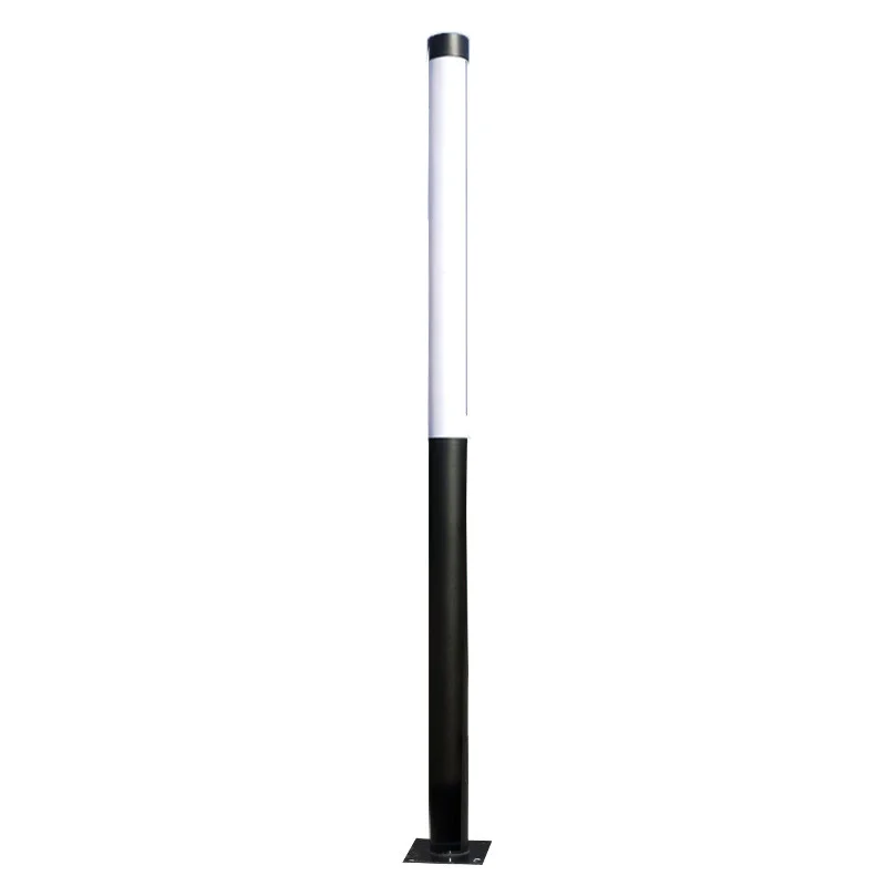 China Manufacture Garden Outdoor Decorative Vintage Aluminium Post Modern Lamp Solar Led Street Pole Light