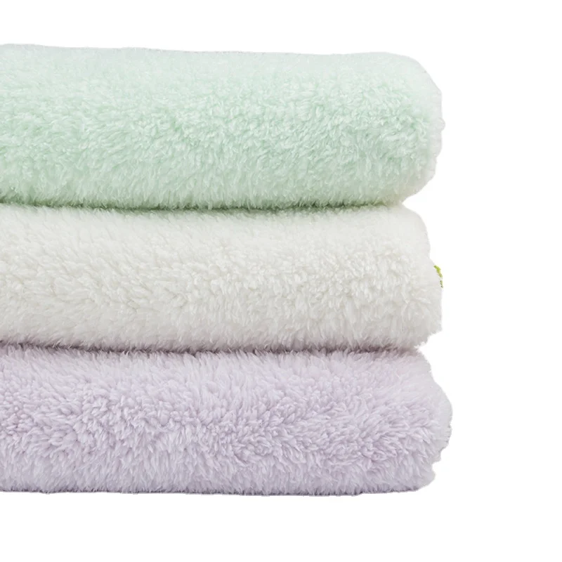 
Shu Velveteen Fleece Sherpa Fabric for Blanket and Cloth knniting Shu Velveteen plush fabric 