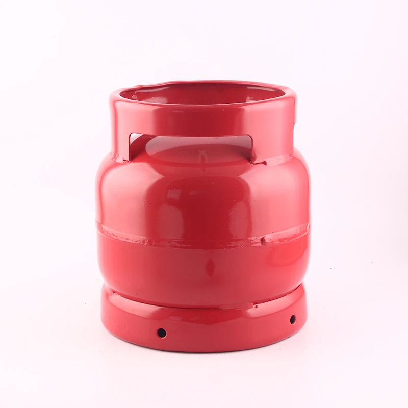 Nigeria New 3Kg/5Kg Upgrade Propane Gas Tank High-Pressure Used Gas Bottles Refillable Filling Gas Cylinders For Outdoor Use